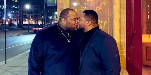 Viral Photo of Black Gay Love Inspires Others to 'Live Authentically'