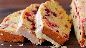 Cranberry Bread With Orange Glaze