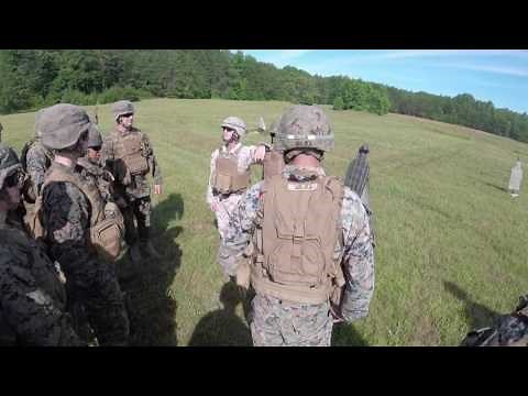 Claymore Set Up and Blast Effects