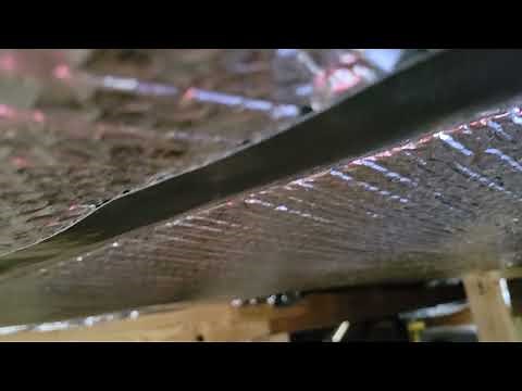 Insulating crawl space with foil wrap,rockwool, 1 inch spray foam.