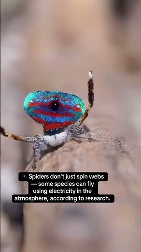 Spiders Can Fly Using Electricity ⚡ | FNR Facts