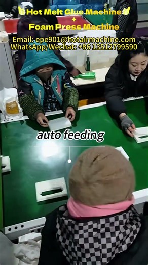 Roller Hot Melt Glue Machine for EPE XPE Foam Cardboard Bonding