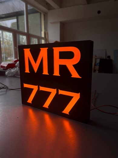 Custom Light Box Sign | Personalized LED Lightbox | Business Logo Sign | Custom Illuminated Storefront Sign | Double-sided LED Light Box - Etsy