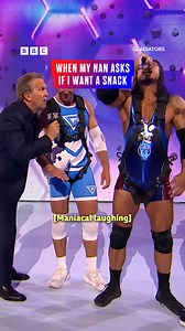 Please and thank you 🍰 #Gladiators #Viper | BBC One
