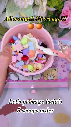 Sorry, I don’t have enough orange🍊😭 #asmr #luckyscoop #mysteryscoop #fyusa #giftideas