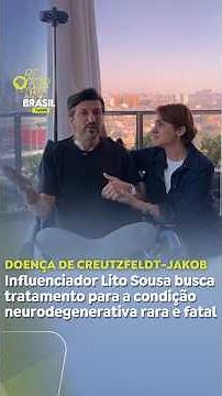 Influencer Lito Sousa seeks treatment for Creutzfeldt-Jakob disease