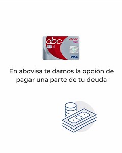 Si necesitas ayuda para reordenar tus cuotas del mes, solicita hoy mismo tu pago mínimo en abc Servicios Financieros, entrando a este link👉 https://bit.ly/384MWRU ¡No lo pienses 2 veces! | Tarjeta abc