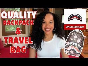 #SPRAYGROUND Quality Backpack and Travel Bag Review| Italist Purchase