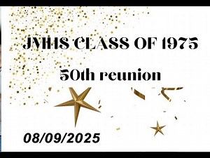 JMHS Class of 1975 50th Reunion