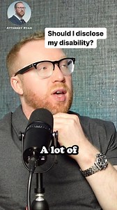 When is the “best” time to disclose a disability at a new job? . . #disabilityawareness #disabilityinclusion #disabled #knowyourworth #neurodivergent #mentalhealth #worksafety | Attorney Ryan