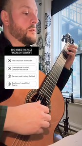 Do you know who named this piece “Moonlight Sonata”? Take this quiz and test your general knowledge! 🌖🎹🎸🎶 • • • • #beethoven #moonlightsonata #quiz #tariqharb #piano #guitar #arrangement #pickariff #epic #composition #tariqharbmusic #knowyourtone #joclassical #test #generalknowledge #ole #inspiration #loveforperformance | Tariq Harb
