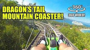 131K views · 128 reactions | Take a 360 degree ride on the Dragon's Tail mountain coaster at Labadee, Haiti! Move your phone to look around! | Theme Park Review | Facebook