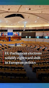 2.9K views · 64 reactions | Far-right parties across Europe surged in support in the recent elections for EU Parliament, but as journalist Mehreen Khan notes, even mainstream conservative parties have adopted much of the political playbook of the extremist fringe. | Democracy Now! | Facebook