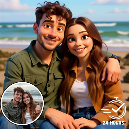 Custom Cartoon Portrait – Animated Family or Pet Gift (digital Download) - Etsy