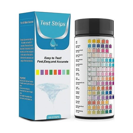 Drinking Water Test Kit 16 in 1 Drinking Water Test Strips Home Water Quality Test Kit Easy and Fast Test - Walmart.ca