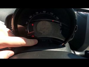 How to Check Current Fuel Consumption in Toyota Aygo II ( 2014 2021 )