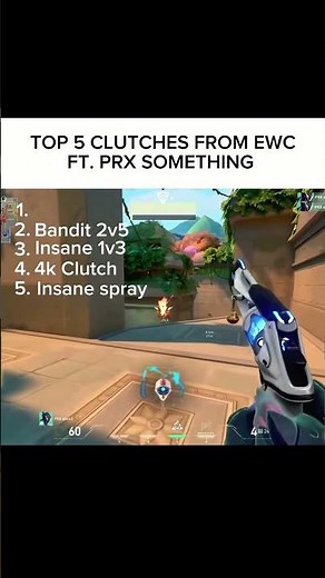 Top 5 Clutch Moments from EWC 2026 ft. PRX something #ewc