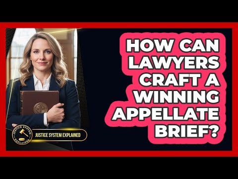 How Can Lawyers Craft A Winning Appellate Brief? - Justice System Explained