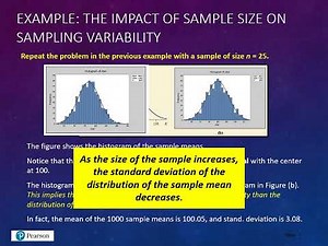 MATH 1342 – 8.1 Distribution of the Sample Mean