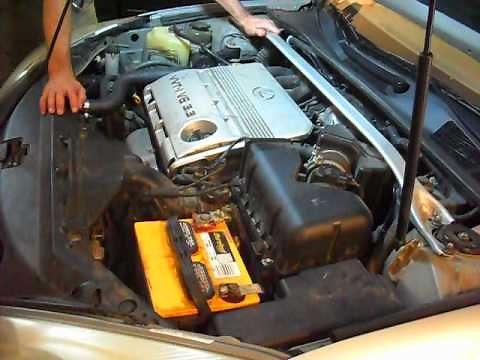 How to change Lexus spark plugs part 1