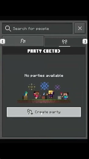 Minecraft Bedrock NEW Party Feature!