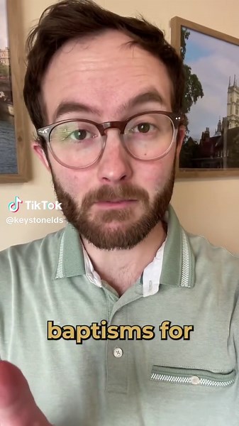 Of course, the true key that ultimately makes all of this possible is our Savior, Jesus Christ—but how awesome is it that he allows us to participate in this work?! Love this symbolism. #lds #ldschurch #ldstemples #latterdaysaints #churchofjesuschristoflatterdaysaints #baptism