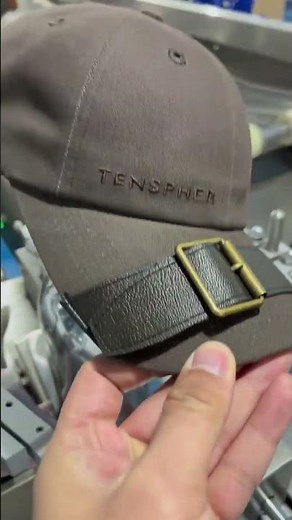 Inside the Factory: How We Iron Hats for Perfect Shape! #apparelwin
