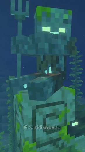 Building a Drowned Zombie Farm in Minecraft