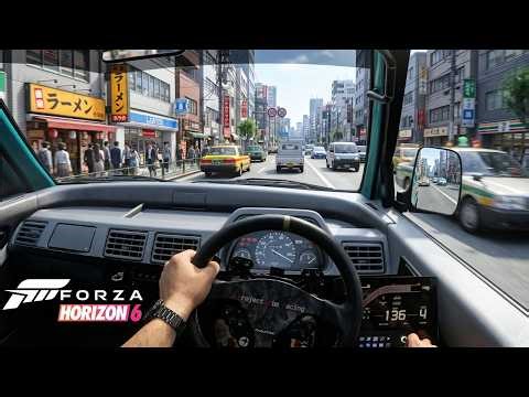 🇯🇵 Tokyo Drift Food Delivery is INSANE in Forza Horizon 6