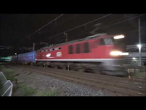 【復帰後初撮影♪】深夜貨物撮影記 EF510-10号機(4059ﾚ) 日本海縦貫線(北陸本線) 福井～森田 2022年9月10日
