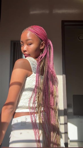 Stylish Braids with Split Dye for Your Next Look