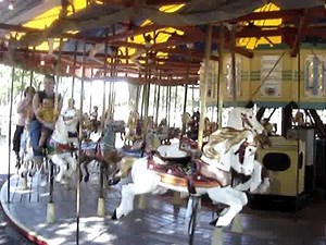 Orion on carousel in Washington D.C. on the National Mall