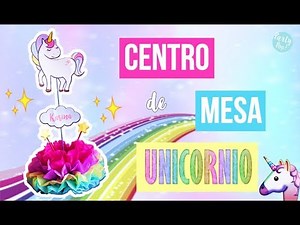 Unicorn centerpiece