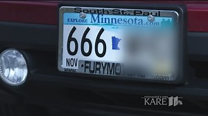 Can you reject '666' MN license plates?