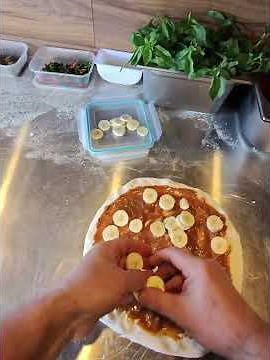 POV: Making Banoffee Pizza 🍕🔥 #shorts
