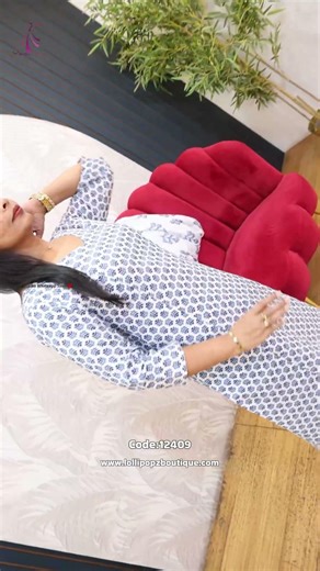 Yeame Printed Cotton Kurta Set with Dupatta Product Code (12409)