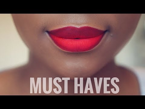 5 MUST HAVE RED LIPSTICKS FOR BLACK WOMEN/ WOMEN OF COLOUR | DIMMA UMEH