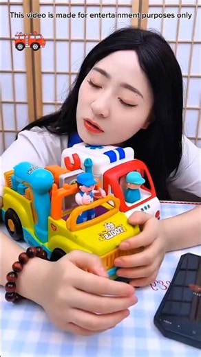 🚒 Lily's Big Fire Truck Rescue Adventure! 🚑 Toy Vehicles for Kids! #shorts #usashorts