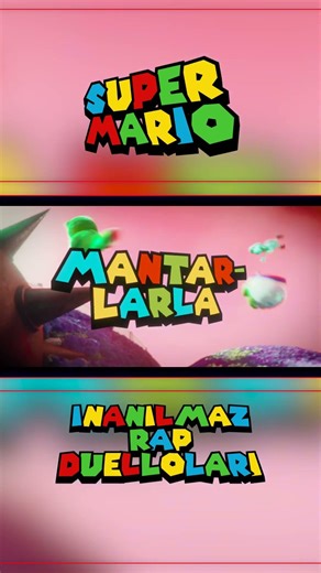 Mario Şarkısı (Süper Mario Kardeşler) | İnanılmaz Rap Düelloları