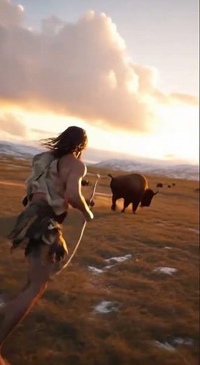 Prehistoric Man in Action 🪨🔥 Ancient Life Revealed