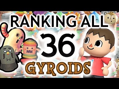 Ranking ALL 36 Gyroids from WORST to BEST (New Horizons)