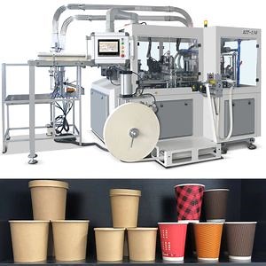 [Hot Item] Experienced Factory Paper Cup Machine Disposable Coffee Cup Making Machine Easy Operate Fully Automatic