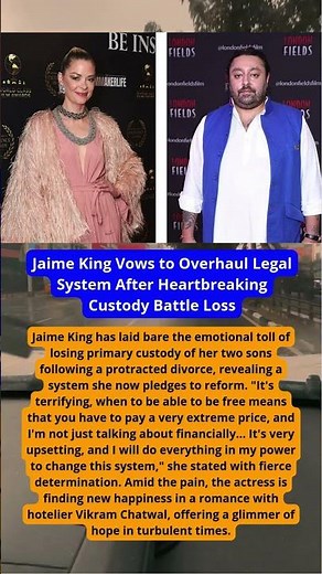 Jaime King Vows to Overhaul Legal System After Heartbreaking Custody Battle Loss