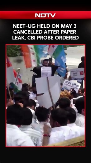 NEET UG 2026 Exam Cancelled After Paper Leaks, Massive Protests Erupt In Delhi