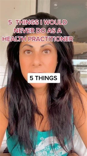 Things I would never do as a natural health practitioner #functionalmedicine #autoimmunedisease #health#healing #nutrition #selfcare #holistic #naturopathy #lifestyle #bigpharma #5thingschallenge #5thingsiwouldneverdo