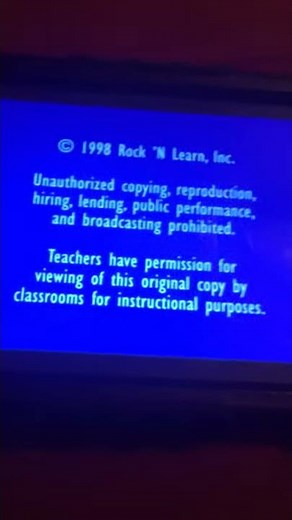 Opening to Rock ‘N Learn Alphabet 1998 VHS