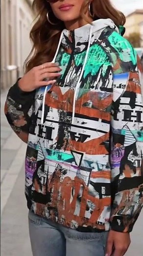 Custom Hoodie Sweater for Women #printondemand