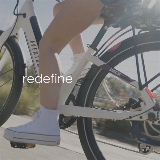 The Aventure is more than just a bike, it’s a powerhouse with 4-inch fat tires that can roll over rocks, snow, potholes, tree roots & so much more. Take the route that makes you come alive and redefine how you find adventure. Find your adventure at aventon.com or one of our 1,800 bike shops. | Aventon