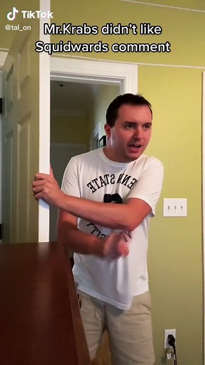 Squidward's Krusty Krab Mishap