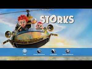 Storks DVD Menu Walkthrough